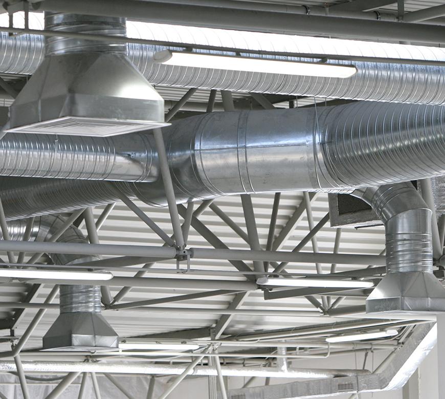 HVAC System in Nashville Business Before Air Vent Cleaning Service