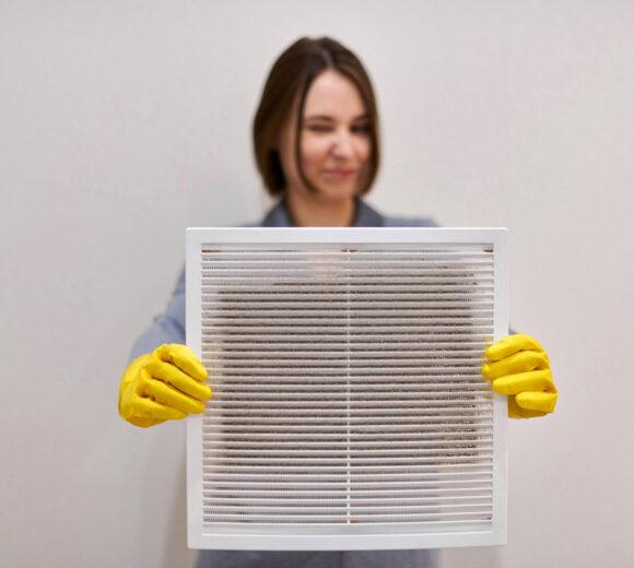 Dirty Air Vent Before Air Vent Cleaning in Brentwood, TN, Franklin, TN, Nashville, Pegram